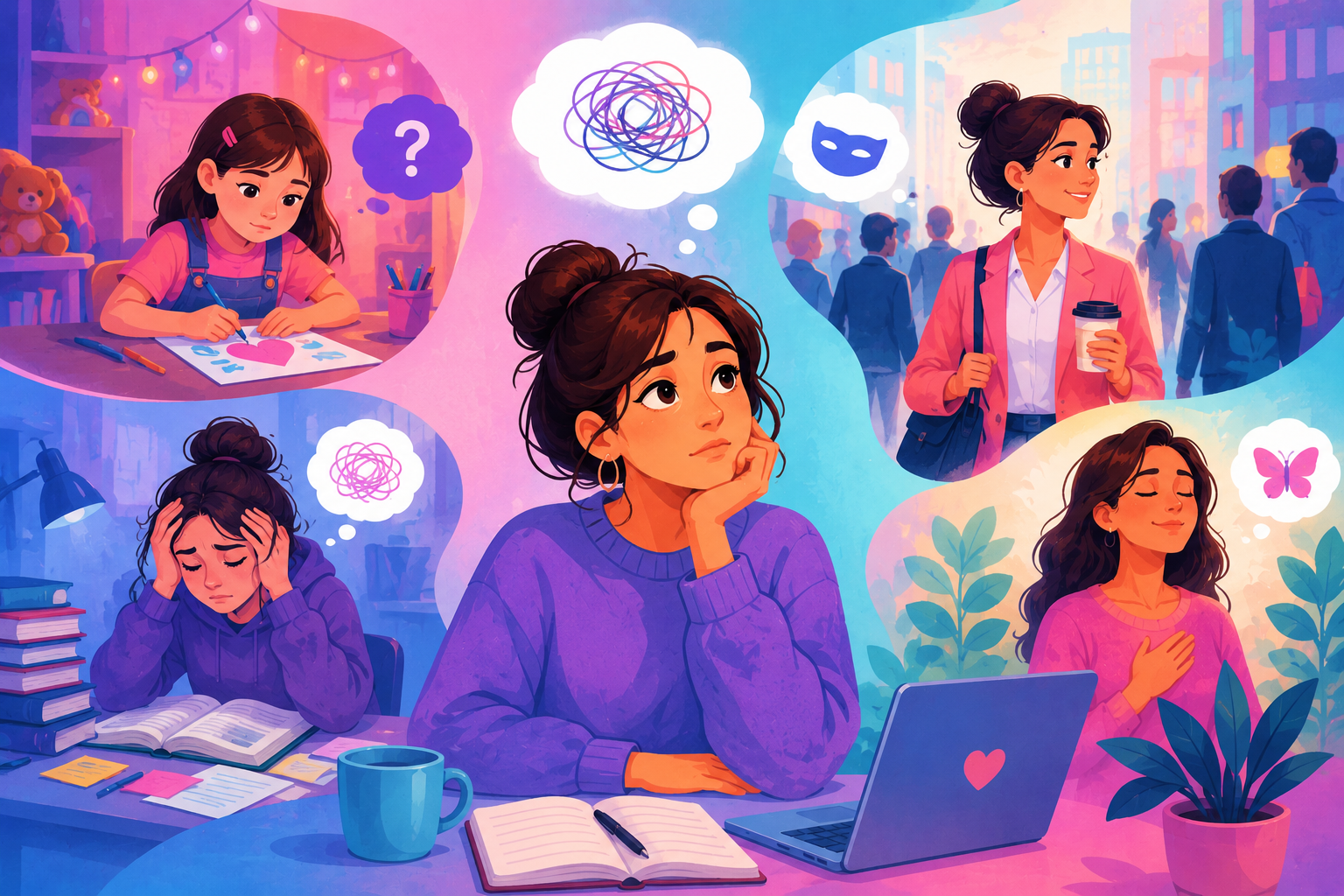 Why so many women reach adulthood without an ADHD or autism diagnosis